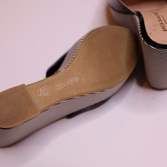 Platform Y2K Wedge Slides Sz 9 - Picture 5 of 5